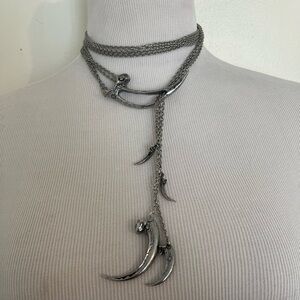 Martha Rotten lariat necklace